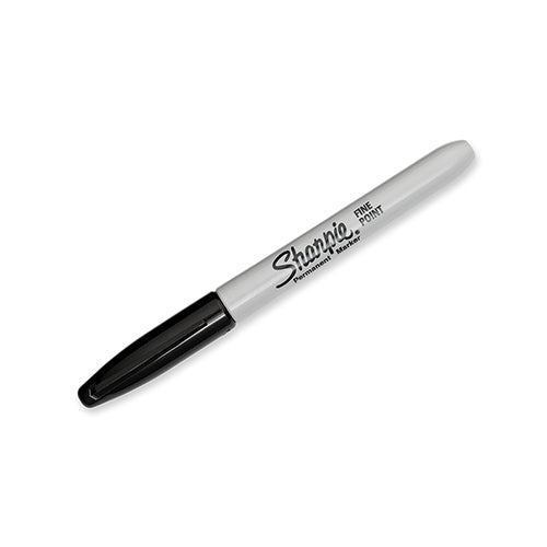 Sharpie Marcador Permanente punta fina (caja de 12 und)