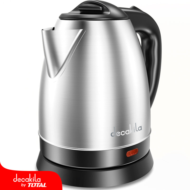 Tetera hervidor de agua 1100W 1.5lts. Acero inoxidable
