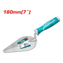 Palustre de albañileria con mango plastico 7"/180 mm . Diametro de la barra 9.5 mm.