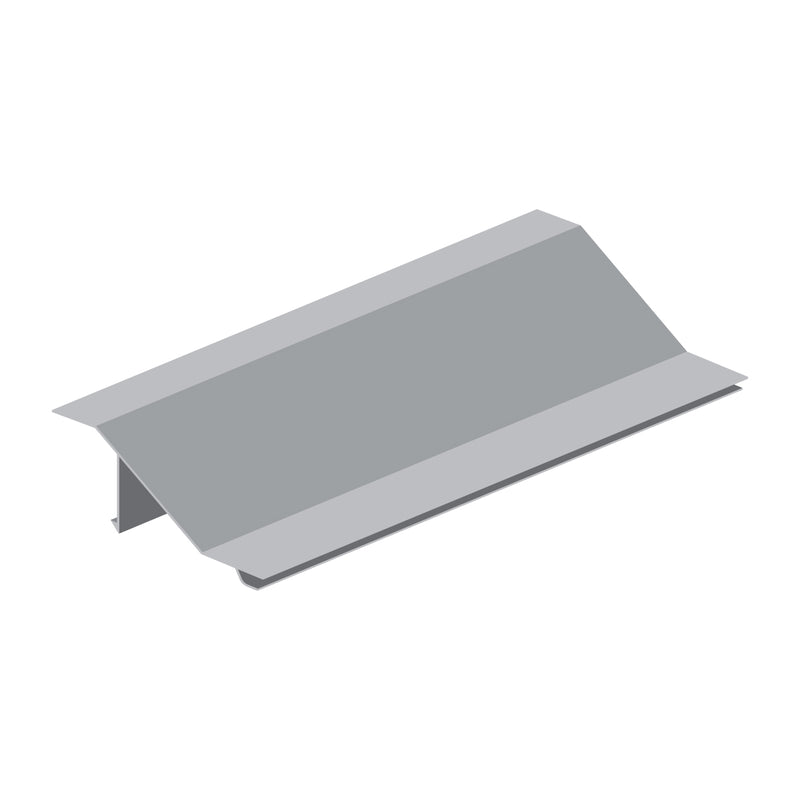 Lama de Louver en foma de Z para clipar en marco U127. Ancho 4" x 35 mm. Espesor 1.0 mm. L = 5.85 m