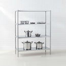 ESTANTERIA DE 120X50X180 CM acero inoxidable.