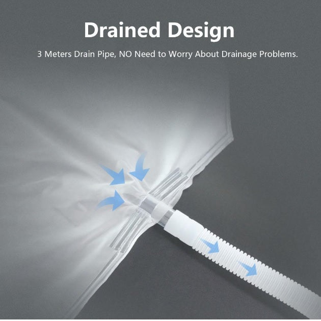 Funda Kit de mantenimiento para lavar aire acondicionado de pared.