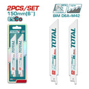 2pcs Hojas sierra sable reciproca para metal