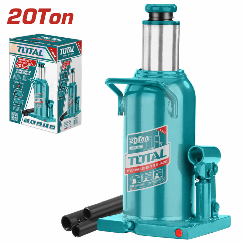 Gato hidráulico de botella 20Ton. Con válvula de seguridad.