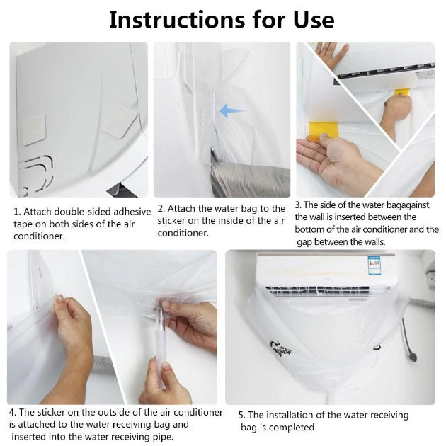 Funda Kit de mantenimiento para lavar aire acondicionado de pared.