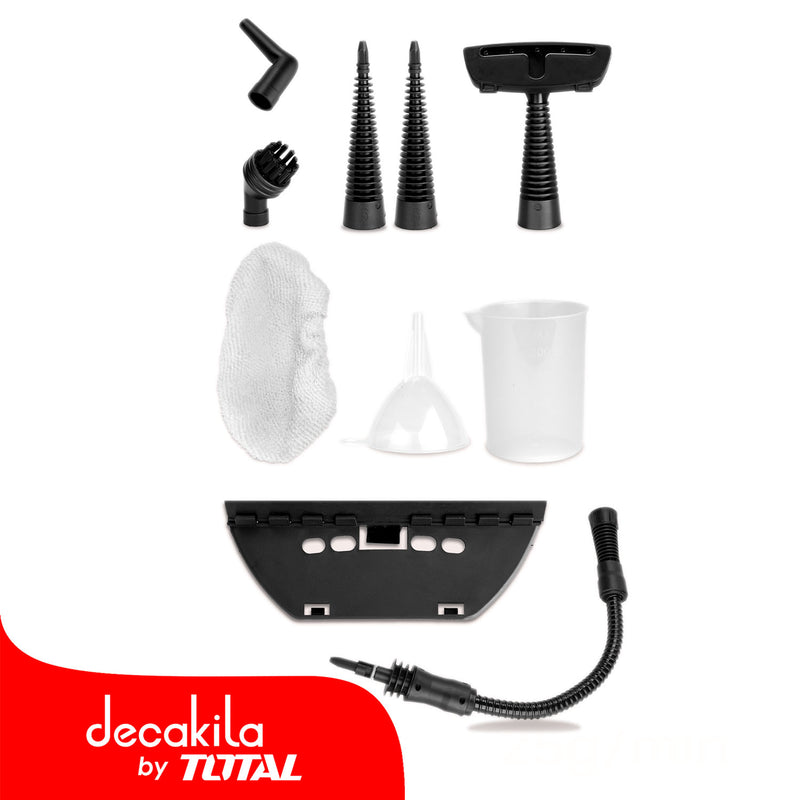 Limpiador a vapor 1000W, 120V~ 50/60Hz, color rosado