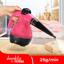 Limpiador a vapor 1000W, 120V~ 50/60Hz, color rosado