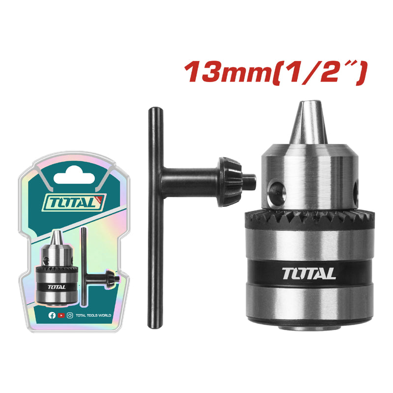 Mandrill de 13mm . Capacidad 1.5-13mm. Conex 1/2"-20UNF