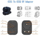 Adaptador De Enchufe Carga Rápida DC CCS1 Americano A Puerto Carro DC CCS2 Europeo