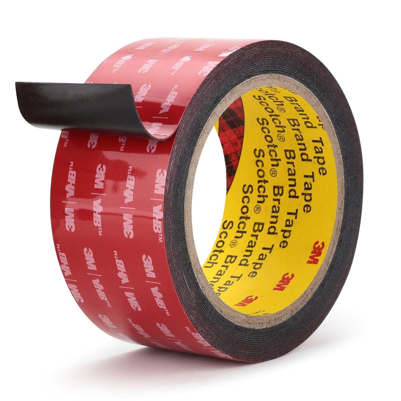 Cinta doble contacto 3M VHB automotriz. 40 mm x 3 mts waterproof de foam