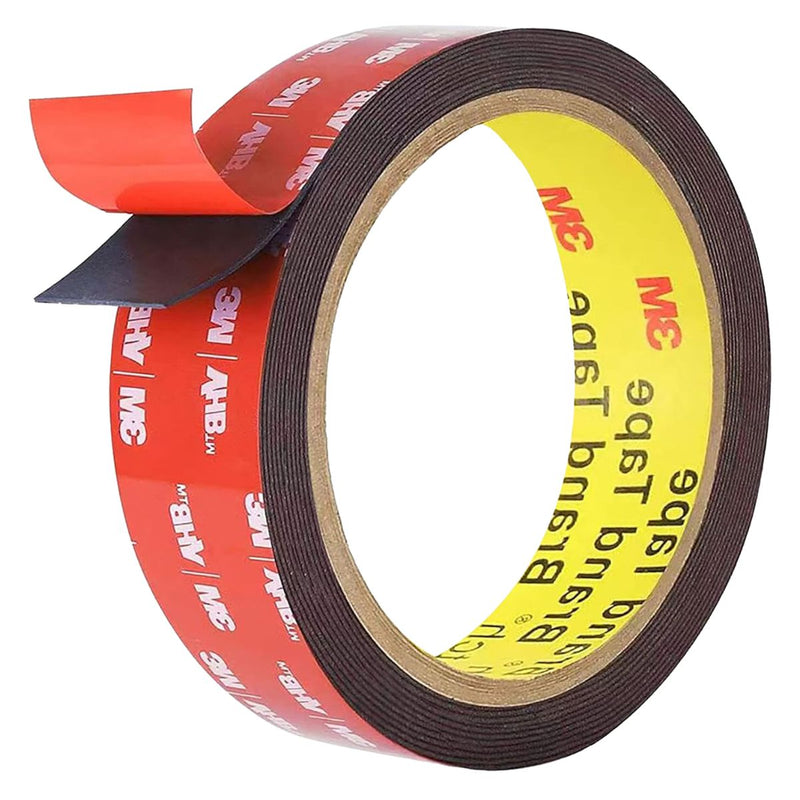 Cinta doble contacto 3M VHB automotriz. 20 mm x 3 mts waterproof de foam