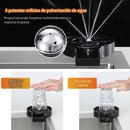 Enjuagador Automático para Vasos y Copas. Limpia Copas para Fregadero. Lavadora de vasos a presión con 5 boquillas.