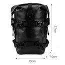 Bolsa Lateral Para Motocicleta 8L. Alforja Lateral IPX7 Resistente al Agua. Maletín Estanco para Moto impermeable.