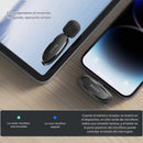 Micrófono Inalámbrico Lavalier Lightning Para iPhone. Ideal para Grabaciones, Streaming y Entrevistas. Alcance 20M y Cancelación de Ruido.