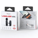 Micrófono Inalámbrico Lavalier USB Tipo C. Ideal para Grabaciones, Streaming y Entrevistas. Alcance 20M y Cancelación de Ruido.