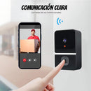 Timbre Inteligente con Cámara WiFi y Audio Bidireccional. Intercomunicador Para El Hogar con visión nocturna y sensor de movimiento.