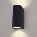 Lámpara de Pared Exterior Negra LED 6W 3000K 420lm 68x150mm.Iluminación Cálida para Exteriores - Luminaria.