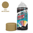 Pintura aerosol en Spray Oro 18K Metalizado 280ml. Interiores y exteriores alta calidad