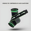 Tobillera de Compresión con Correas Ajustables (Talla M). Soporte para Tobillo. Ideal Deportes y Esguinces. Unidad.