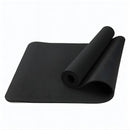 Yoga Mat Antideslizante Negra (183x68cmx8mm). Colchoneta para yoga. Ideal para Pilates, Ejercicio y Entrenamiento.