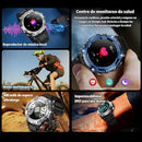 Smartwatch Deportivo con Pantalla AMOLED 1.52". Reloj Inteligente IP67 con Monitoreo de Salud. Auriculares Inalámbricos Integrados.
