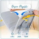 Tabla de Planchar sobre mesa con Soporte para Pared. Tabla de Planchado plegable (89 x 33 cm).