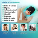 Máscara de Gel Frío 360° para Migraña y Dolor de Cabeza. Compresa Fría para Ojos Hinchados, Sinusitis y Relajación Profunda.