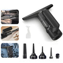 Aspiradora sopladora Portátil 5 en 1. Limpiador Multifuncional con Succión y Soplado. Incluye Accesorios Intercambiables.