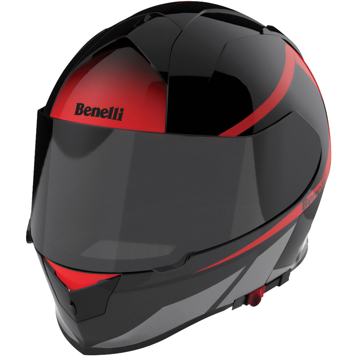 Casco KV-03 Benelli Negro-Rojo