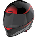 Casco KV-03 Benelli Negro-Rojo