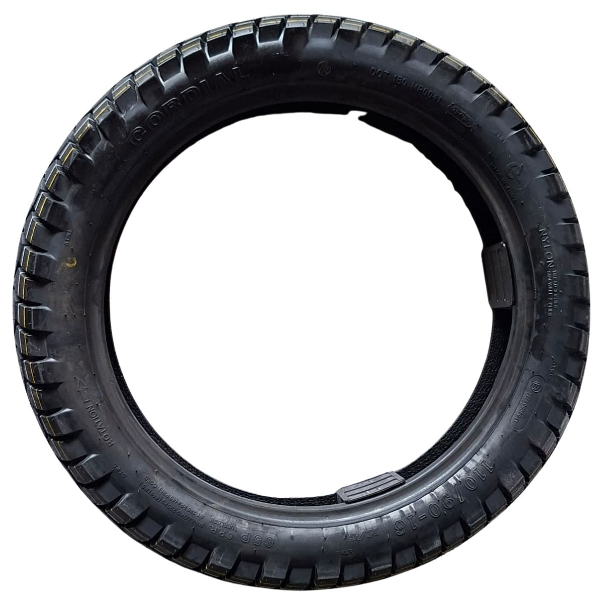 Neumatico trasero 110/90 - 16 (KC150) REAR TIRE 110/90－16
