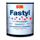 Pintura impermeabilizante elastomérica Sur Fastyl color rojo óxido 1/4 galón