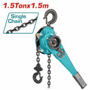 Catalina de Cadena con Palanca 1.5 Ton.x1.5m,Fuerza:236N,Dist:350 mm. 1 cadena.
