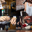 Vaso medidor para cocteles, de acero inoxidable