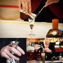 Vaso medidor para cocteles, de acero inoxidable