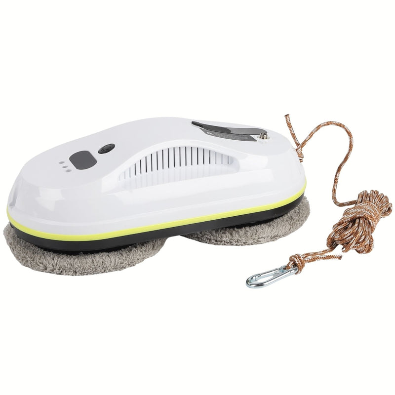 Robot Limpia Cristales. Cepillo para Vidrio automático. Limpia Ventanas 28x14x12cm con pulverizador automático. Poliéster alta eficiencia