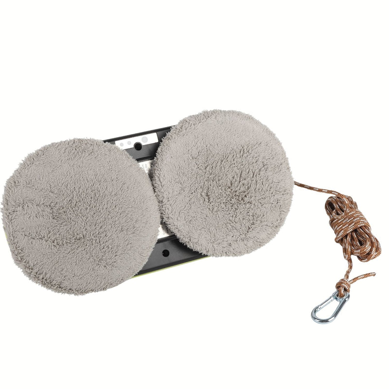 Robot Limpia Cristales. Cepillo para Vidrio automático. Limpia Ventanas 28x14x12cm con pulverizador automático. Poliéster alta eficiencia