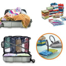 Bolsa de almacenamiento al vacío para ropa 70x110 cm reutilizable PA+PE con válvula y tapón. Ideal Para Viajes, closets.Organizador de ropa comprimido