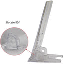 Porta Tarjetas de Acrílico A6 Vertical 10.5x14.8cm Transparente para Precios, Letreros o Menús de Mostrador. Porta Letrero.