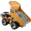 Camión volquete de juguete con control remoto 29cm Vehículo de construcción plástico para niños.