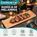 Bandeja Rectangular para Aperitivos de 29.4cm. Tabla de Madera para Quesos y Boquitas para Hogar, Restaurante, Cafetería y Hotel (11.6")
