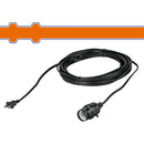 Cable de Extensión con socket para bombillo 4M Calibre 2x18AWG Base: E27CCA Extensión Eléctrica.