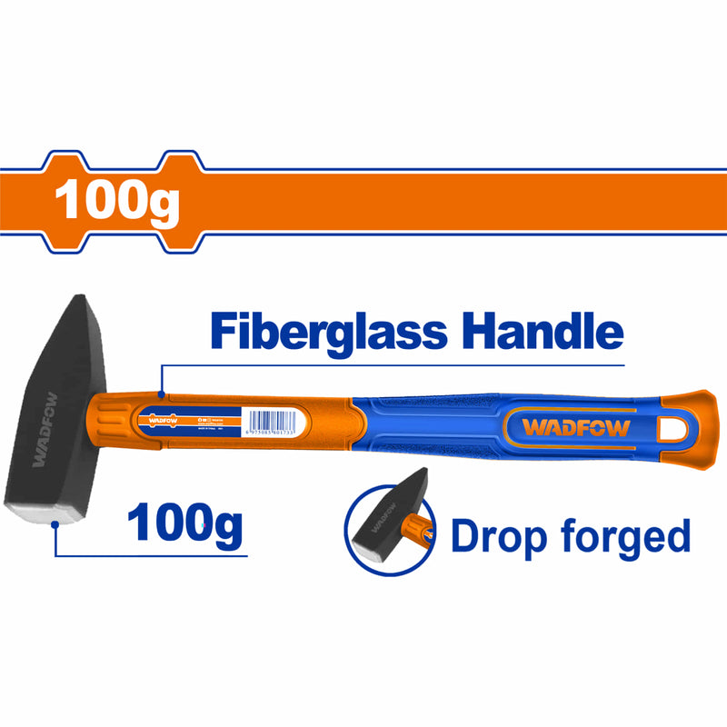 Martillo Forjado 100g. Tratamiento térmico. Acero al carbono