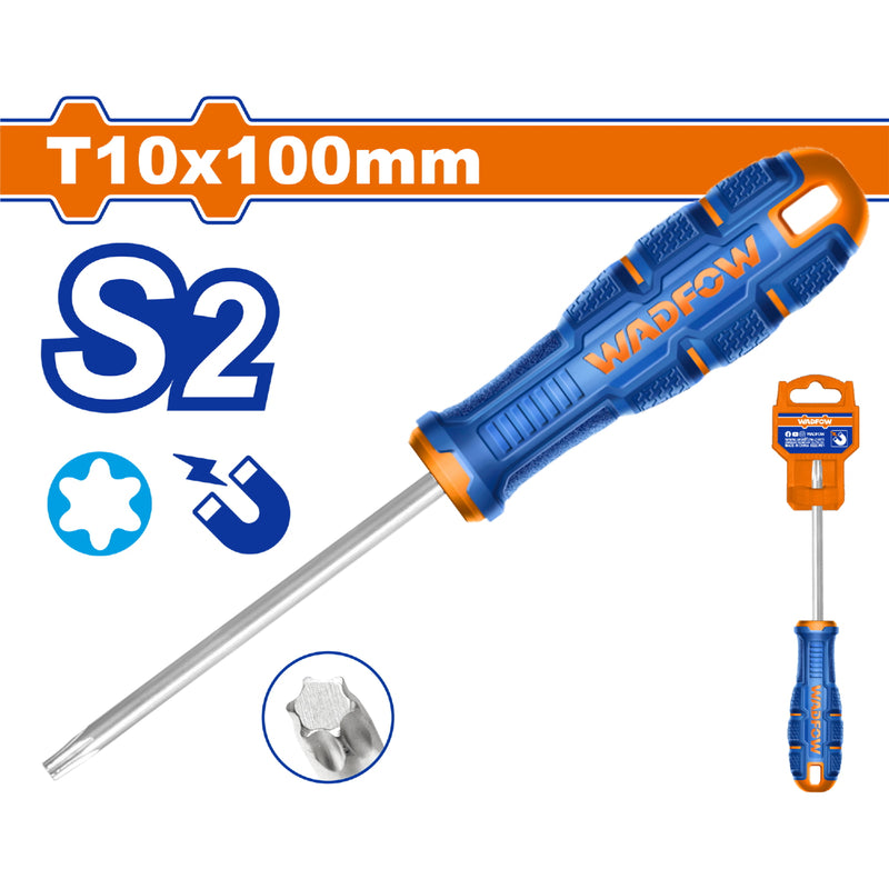 Destornillador Torx 5x100mm Material de la hoja: S2 Tipo de punta: Torx T10 Magnético