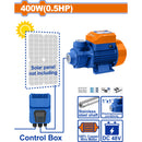 Bomba de agua solar 48V 400W (0.5HP) 45m Flujo máximo: 41L/min No incluye panel solar.