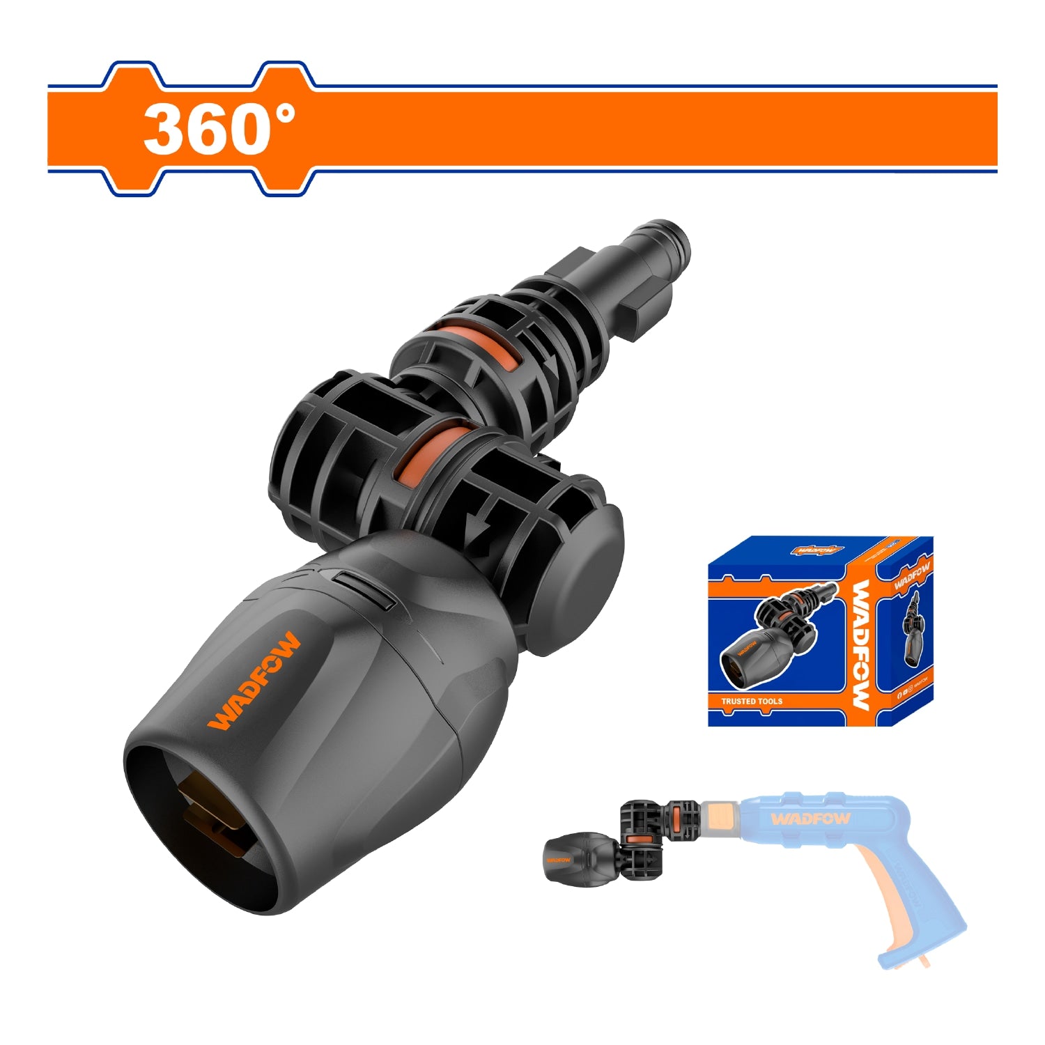 Boquilla Rotativa 360° para Hidrolavadoras de alta presión WHP1A11 WHP3A12 WHP3A14 WHP3A18 WHP1A12