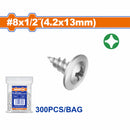 Tornillos autoroscantes. Phillips. Cabeza Truss.