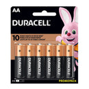 Baterías Alcalinas AA - Duracell. Paq 6 Und