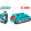 Bateria 20V. Litio 2.0 Ah TOTAL