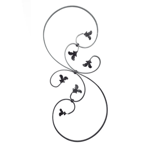 Paneles y verjas de hierro forjado